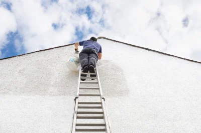 Peinture extérieure à Pommeret — façades et ravalement